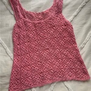 Crochet tank top